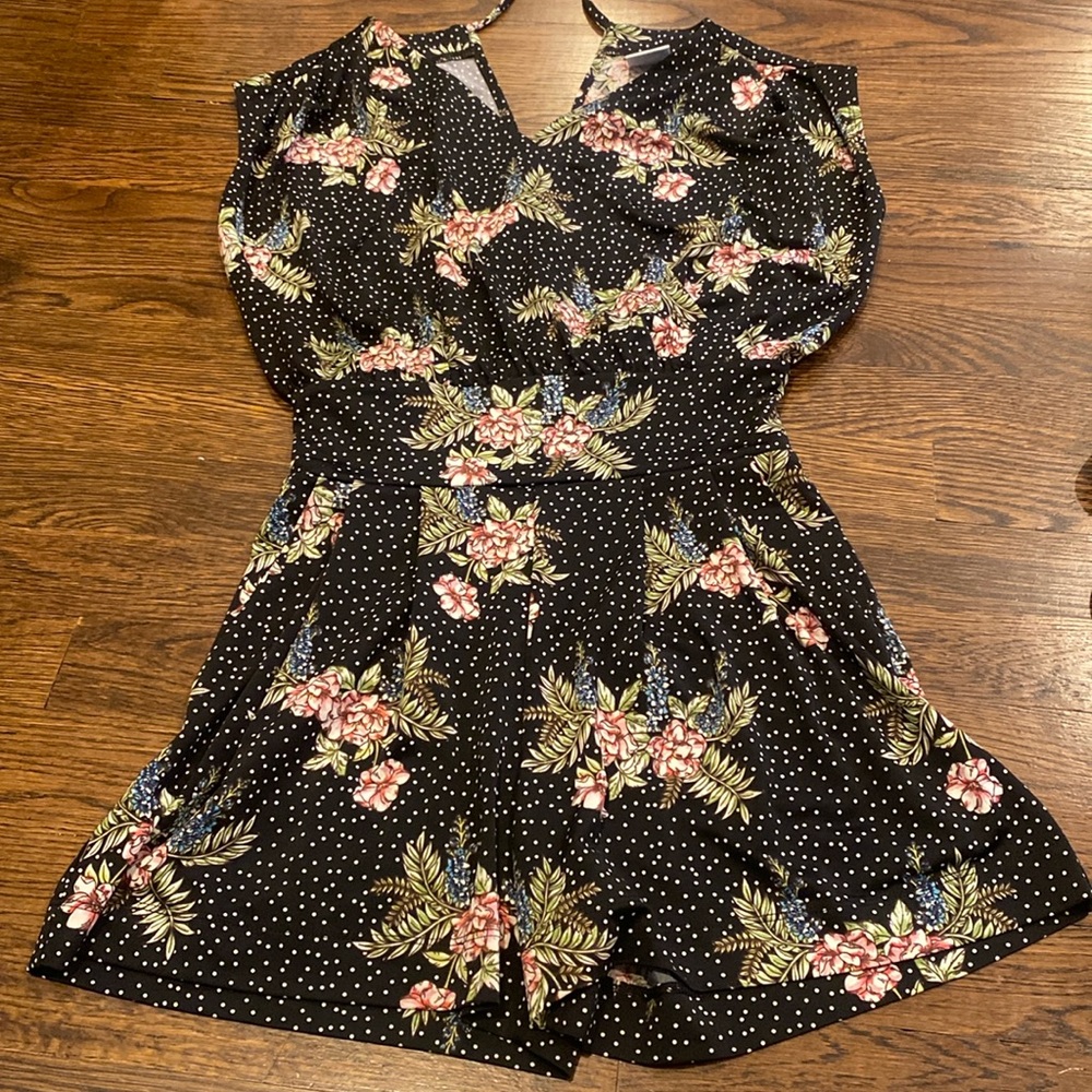 Cabi size small black romper